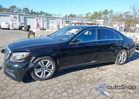 2017 Mercedes-Benz S 550 4Matic z USA, uszkodzony, nr VIN WDDUG8FB7HA300876